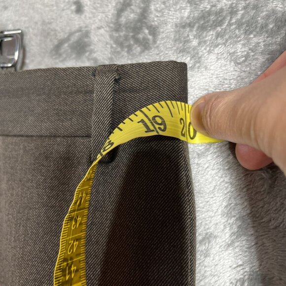 Canali Dress Pants Mens 38 Wool Stretch Straight Leg Relaxed Quiet Luxury - Picture 5 of 11